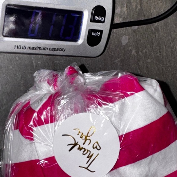 Lilly Pulitzer Maybell Azalea Strapless Peplum Dress Pink White Stripe Sz 8 - Picture 9 of 10